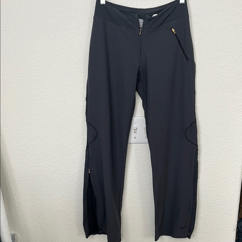 Nike Dry Fit Pants With Zipper Cuffs